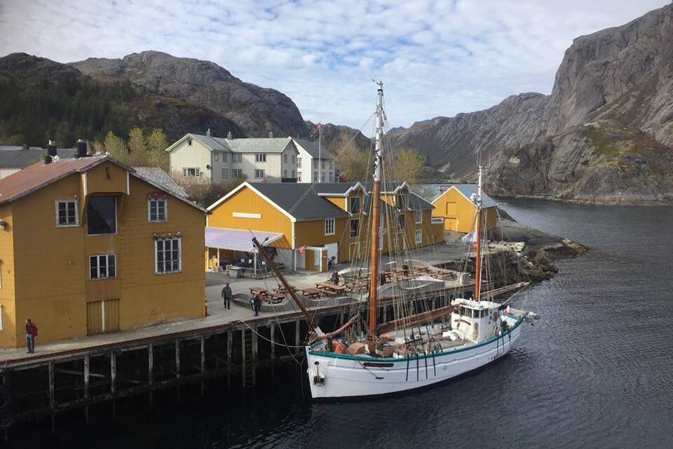 Port de pêcheur, Lofoten, Norvège